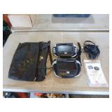 Dual Mobile DVD Player with Monitors and Case