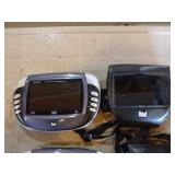 Dual Mobile DVD Player with Monitors and Case