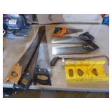 Assortment of Hand Saws