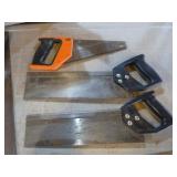 Assortment of Hand Saws