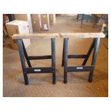 2 Iron Horse Saw Horses