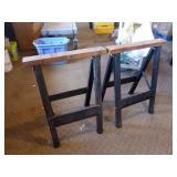 2 Iron Horse Saw Horses