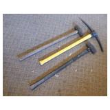 Sledge Hammer and Pick Axe