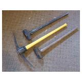 Sledge Hammer and Pick Axe