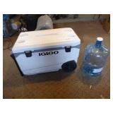 Igloo Cooler and Water Bottle