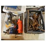 2 Totes of Garage Items