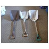 3 Shovels