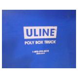 Uline Poly Box Truck on Wheels