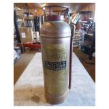 Vintage Buffalo Fire Copper Extinguisher