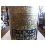 Vintage Buffalo Fire Copper Extinguisher