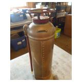 Vintage Buffalo Fire Copper Extinguisher