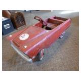 Vintage Pedal Car and Tricycle