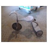 Vintage Pedal Car and Tricycle