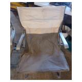 Outdoor Folding Chairs and Canopy