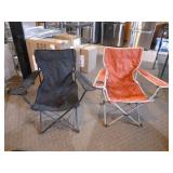 Outdoor Folding Chairs and Canopy