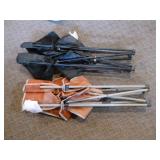 Outdoor Folding Chairs and Canopy