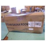 AggiMan Portable Steam Sauna Box and Sharndy Electric Towel Warmer