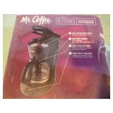 New Mr. Coffee Coffee Maker