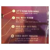 New Mr. Coffee Coffee Maker