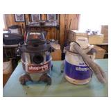 2 Shop-Vac Wet/Dry Vacuum
