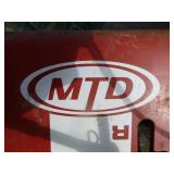MTD Garden Tiller