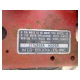 MTD Garden Tiller