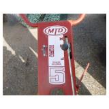MTD Garden Tiller