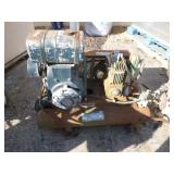 Vintage Air Compressor and Paint Sprayer