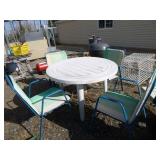Outdoor Table and Chairs