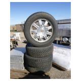 4 Tires on Rims