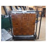 Interlocking Parquet Dance Flooring