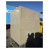 Flat Map/Blueprint Metal Cabinets with Base