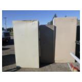 3 Metal Storage Cabinets