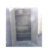 2 Metal Storage Cabinets
