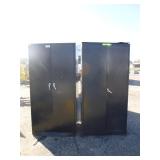 2 Metal Storage Cabinets