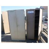 2 Metal Storage Cabinets