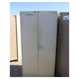 2 Metal Storage Cabinets
