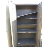 2 Metal Storage Cabinets