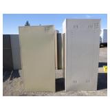 2 Metal Storage Cabinets