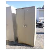2 Metal Storage Cabinets