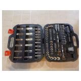 Huskey 111 Piece 1/4" and 3/8" Drive Mechanics Tool Set