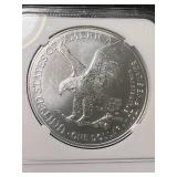 2023 AMERICAN SILVER EAGLE NGC MS70