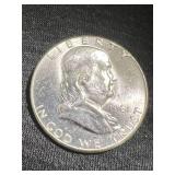 1961 US FRANKLIN HALF DOLLAR UNC