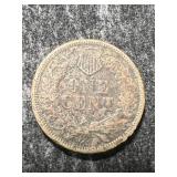 1862 US INDIAN HEAD CENT