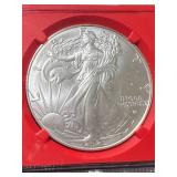 2025 AMERICAN SILVER EAGLE NGC MS69