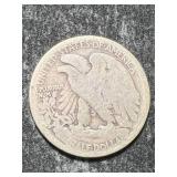 1923-S US WALKING LIBERTY HALF DOLLAR