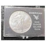 2024 AMERICAN SILVER EAGLE 1 TROY OZ .999 FINE SILVER IN CASE