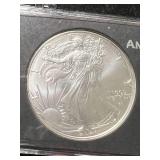2024 AMERICAN SILVER EAGLE 1 TROY OZ .999 FINE SILVER IN CASE