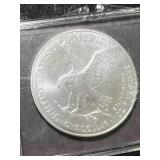 2024 AMERICAN SILVER EAGLE 1 TROY OZ .999 FINE SILVER IN CASE
