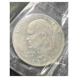 1971-S US EISENHOWER SILVER DOLLAR